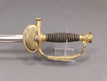 Officer's sword model 1817 with chasing....