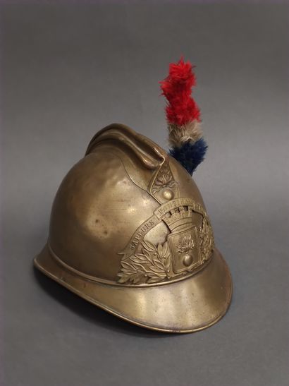 Casque pompier 1900