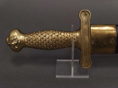Glaive d'artillerie modèle 1816.

Poignée...