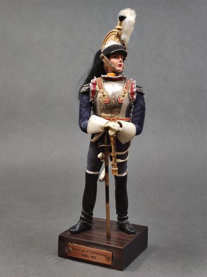 Marcel RIFFET 

Deux figurines en plomb peint...