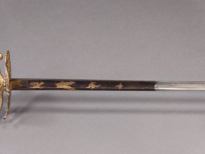 Uniform sword. 

Watermarked fuse. Gilded...