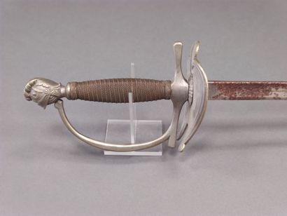 Uniform sword, attributed to the light infantry....