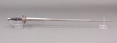 Sergeant's sword. 

Wooden fuse with spiral...