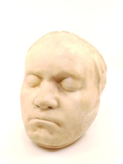 Mortuary mask of the composer Ludwig van...