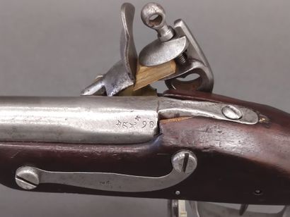 Infantry rifle model 1777-AN IX 

Round barrel...