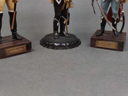 Marcel RIFFET 

Deux figurines en plomb peint...