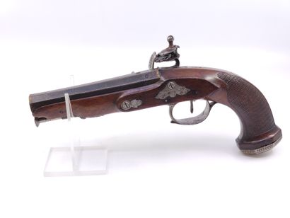 Flintlock pistol of officer. 

Blued and...