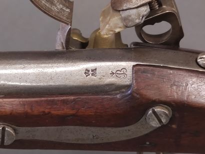 Infantry rifle type 1777-AN IX 

Round barrel...