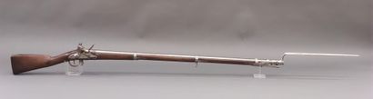 Infantry rifle type 1777-AN IX 

Round barrel...