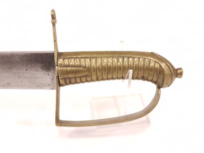Infantry saber called Briquet. Frame stamped...