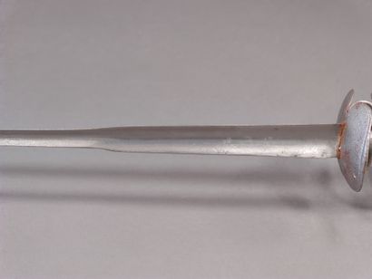 Sergeant's sword. 

Wooden fuse with spiral...