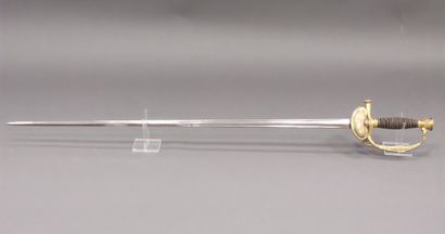 Officer's sword model 1817 with chasing....