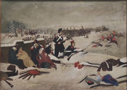 TRAVAIL anonyme

Huile sur panneau encadrée...