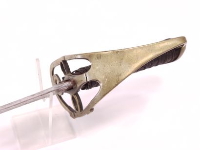 Cavalry sword. 

Handle covered with basane...