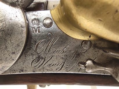 Flintlock pommel gun model AN XIII. 

Round...