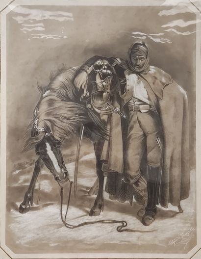 Alfred DE MAYVILLE

Cuirassier et son cheval...