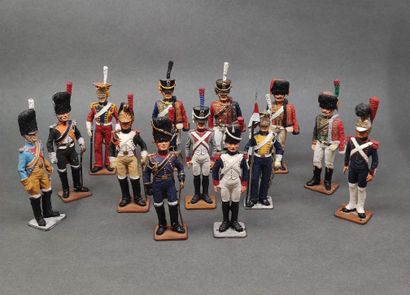 Lot de soldats de plomb peint

Soldats de...