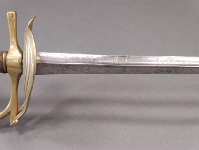Uniform sword. 

Copper watermarked fuse....