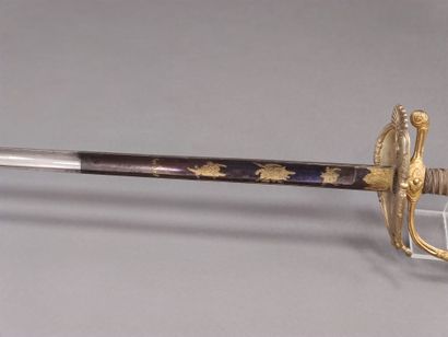 Uniform sword. 

Watermarked fuse. Gilded...