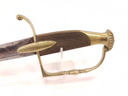 Light cavalry saber. 

Handle in squared...