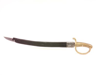 Infantry saber called Briquet. Frame stamped...