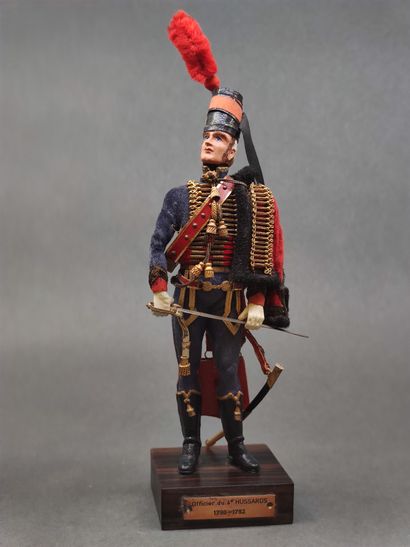 Marcel RIFFET 

Deux figurines en plomb peint...