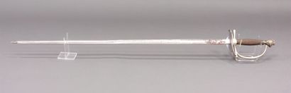 Uniform sword, attributed to the light infantry....