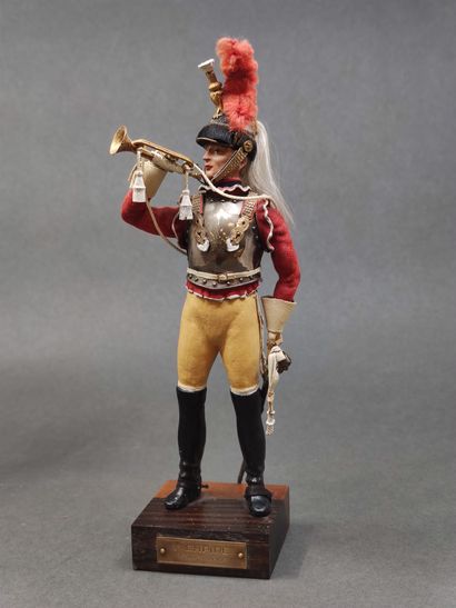 Marcel RIFFET 

Deux figurines en plomb peint...
