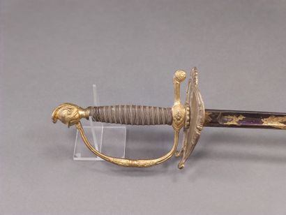 Uniform sword. 

Watermarked fuse. Gilded...