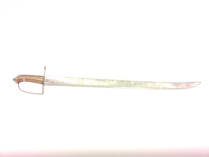 Infantry saber called Briquet. Frame stamped...