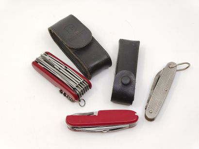 Set of five multipurpose knives. 

Two with...