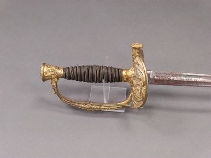 Officer's sword model 1817 with chasing....