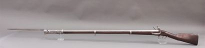 Infantry rifle type 1777-AN IX 

Round barrel...