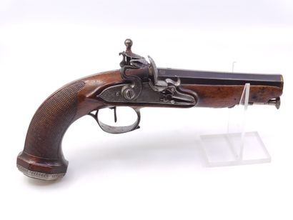 Flintlock pistol of officer. 

Blued and...