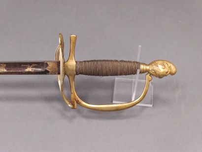 Uniform sword. 

Copper filigree fuse (small...