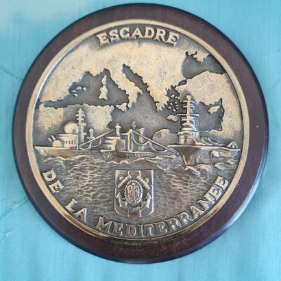 Tape de bouche de canon de l'Escadre en Méditérannée,...