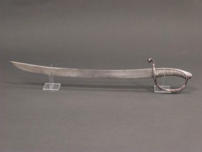 Sabre lighter. 

Silvered mounting. Blade...