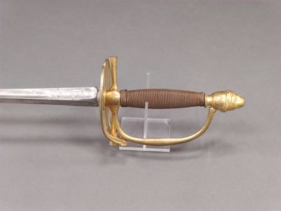 Uniform sword. 

Copper filigree fuse. Gilded...