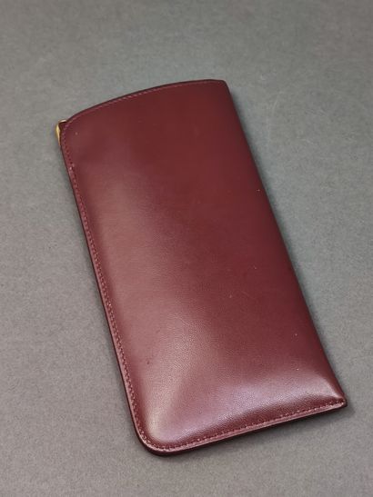 ETUI à lunette CARTIER bordeaux