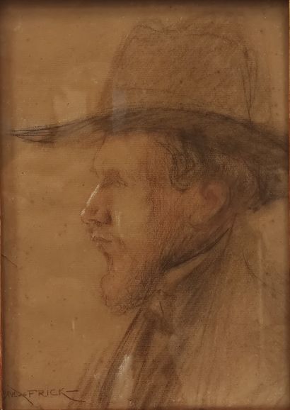 Paul de Frick (1864 - 1935)

Autoportrait

Dessin...