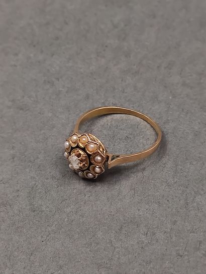 TRAVAIL FRANCAIS

BAGUE en or jaune 750°...