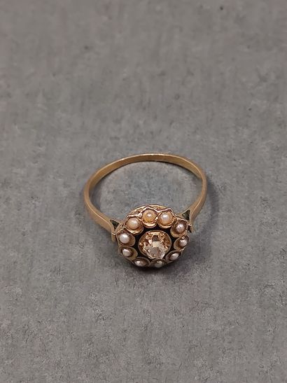 TRAVAIL FRANCAIS

BAGUE en or jaune 750°...