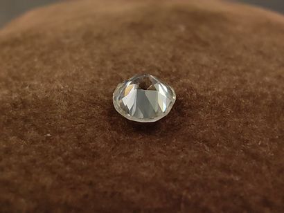 DIAMANT taille ancienne sur papier d'environ...