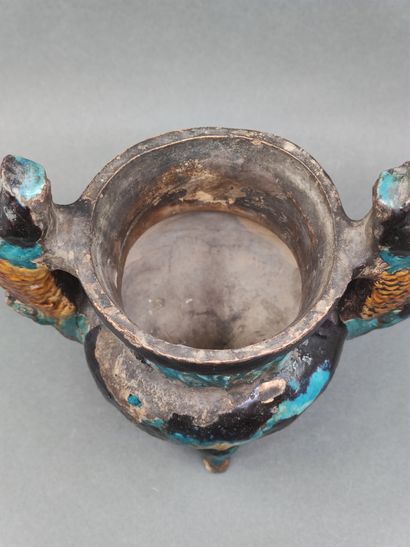 
CHINA - MING period (1368 - 1644)
A turquoise,...