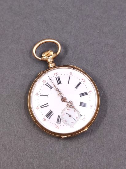 CH GASQUET

MONTRE de gousset en or jaune...