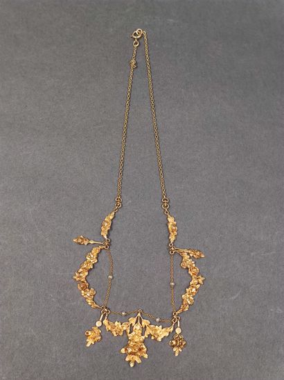 TRAVAIL FRANCAIS

COLLIER colerette en or...