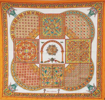 
HERMES Paris 



CIELS BYZANTINS 


Foulard...