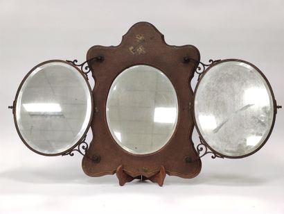 Louis Sherry 

Miroir triptique à poser ou...