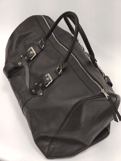 LONGCHAMP cabas en cuir noir