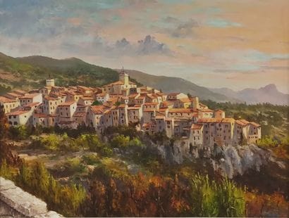 LACANNE

Village de Tourette sur Loup

Huile...